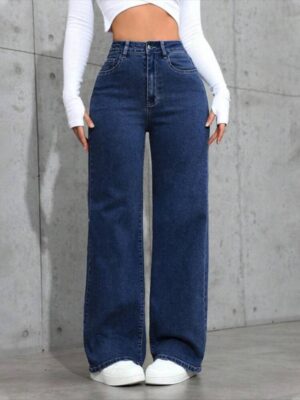 Causal Leg washed Denim