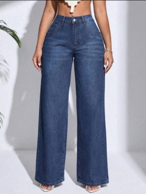 ZIPPY Pocket Zipper Fly Denim