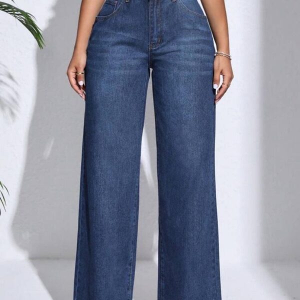 ZIPPY Pocket Zipper Fly Denim
