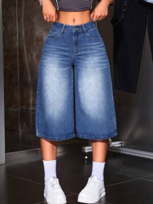 Jeanoix Ladies' Everyday 3/4 Length Denim