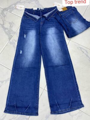 Women's Casual Washed Low-Waist denim
