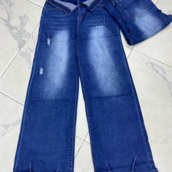 Women's Casual Washed Low-Waist denim