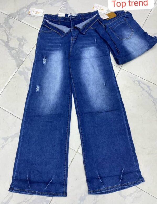 Women's Casual Washed Low-Waist denim