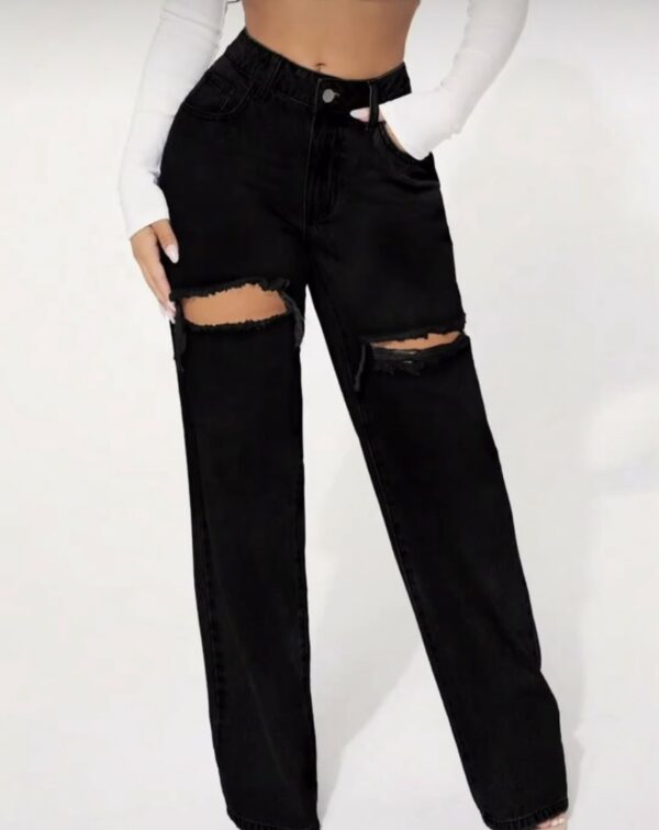 Distress stressed Denim