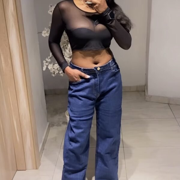 Pettie women casual dark Denim