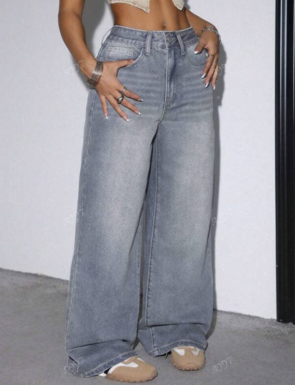 Fashion Casual Y2k Vintage Old Money Comfortable And Breathable Basic Denim